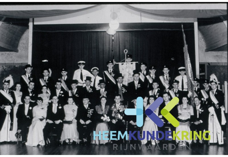 1959 Koning Jan Ikink en Koningin W.A.H. Ikink Turling F00002820